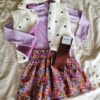 Ewers maillot rib mahagonie mahonie bruin meisje - Afbeelding 2