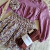 Ewers maillot gehaakt mahagoni mahonie bruin meisje - Afbeelding 6