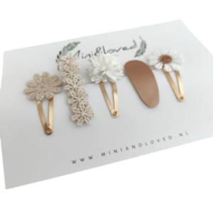 Cadeauset White Rosie middel