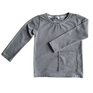 Shirt Mike streep groen jongen