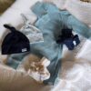 Boxpakje Juda lichtblauw kabel baby jongen - Afbeelding 4