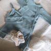 Boxpakje Juda lichtblauw kabel baby jongen - Afbeelding 3